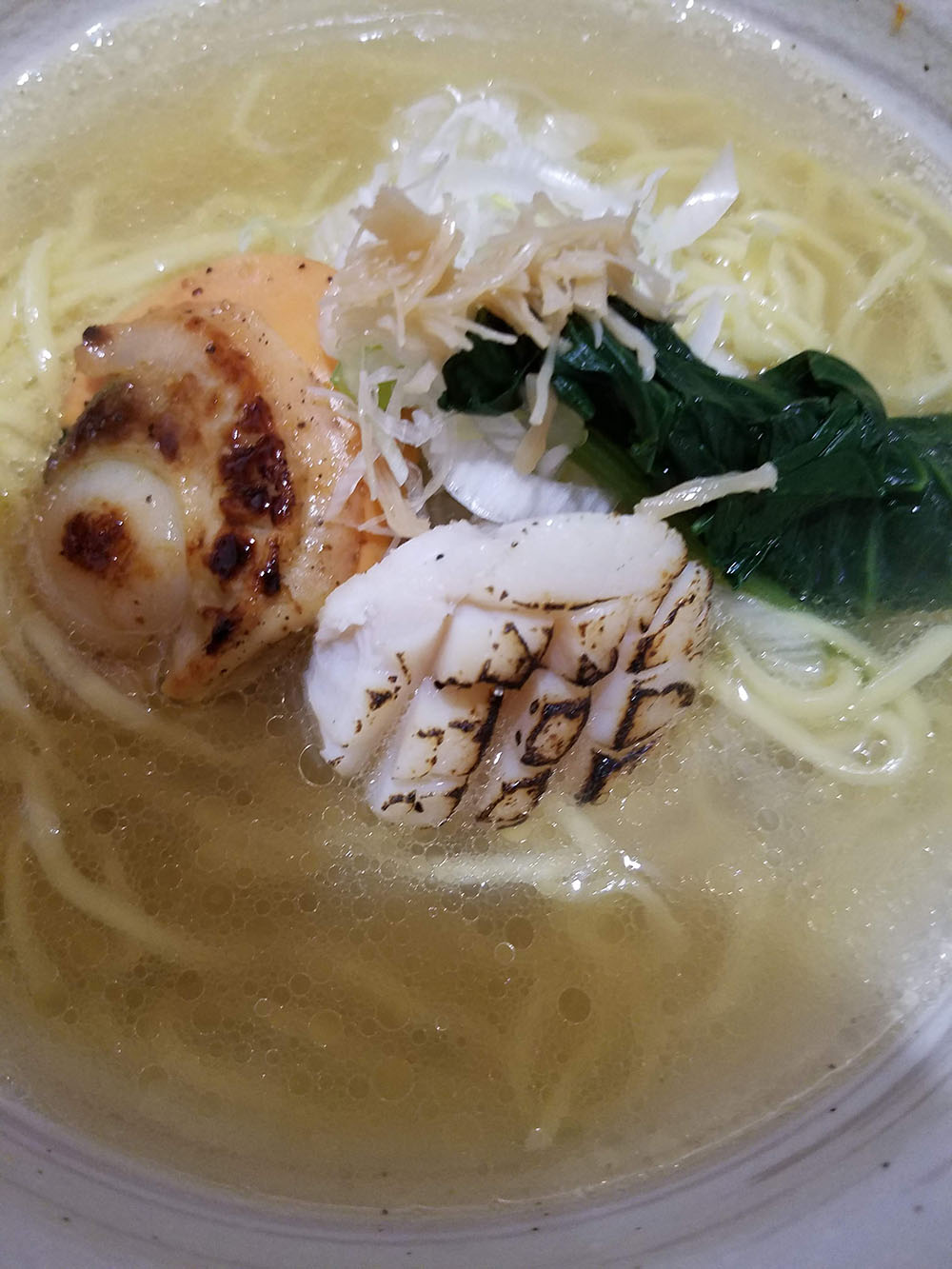 ホタテの塩SOBA